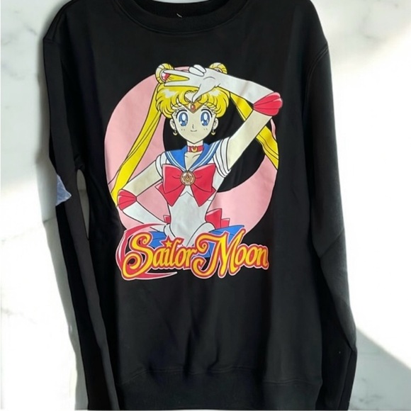 Sailor Moon Graphic, crewneck sweatshirt - Picture 1 of 5